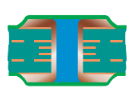 Filled and Covered Via Type VI-b Filled and Covered
              Double-sidedPCB