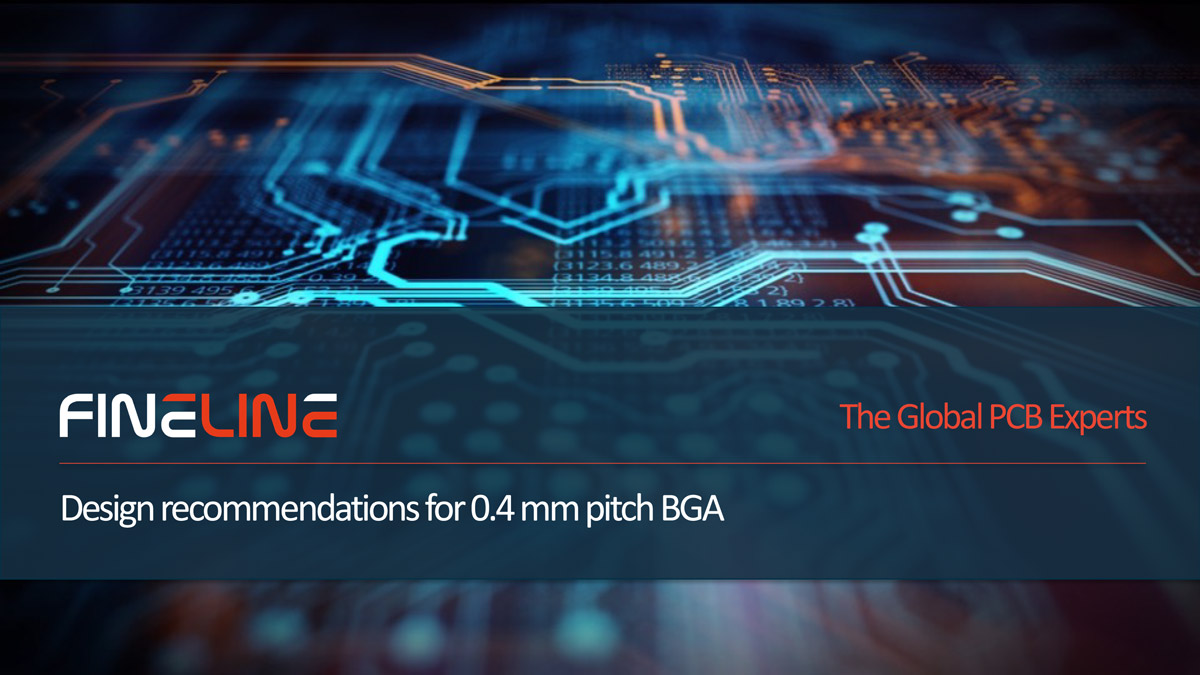 Fineline Global Optimised PCB Design - Regole di progettazione nel vostro sistema di layout